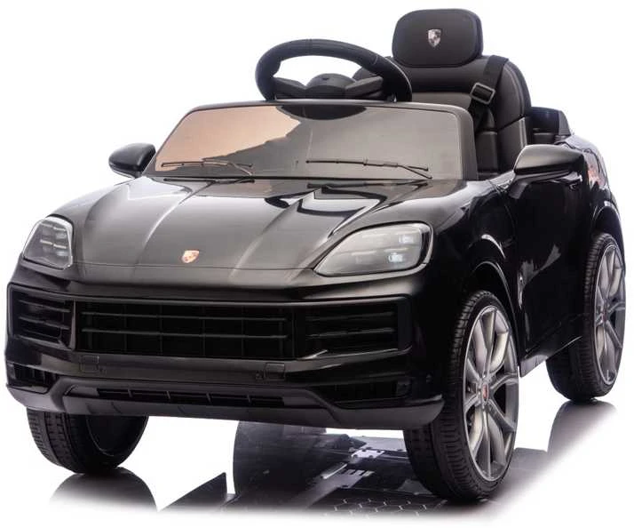 Elektromobilis Porsche Cayenne, Juodas