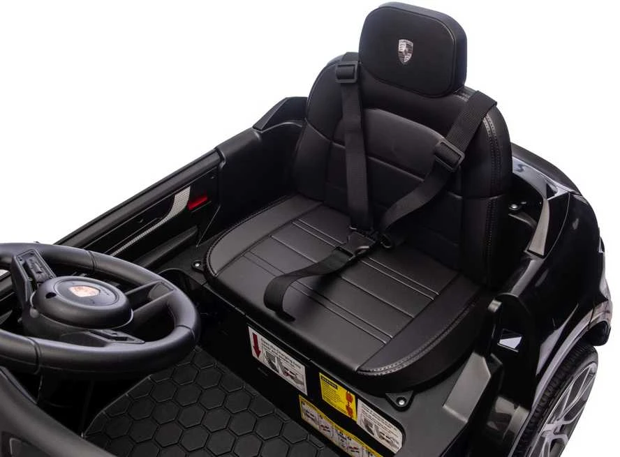 Elektromobilis Porsche Cayenne, Juodas