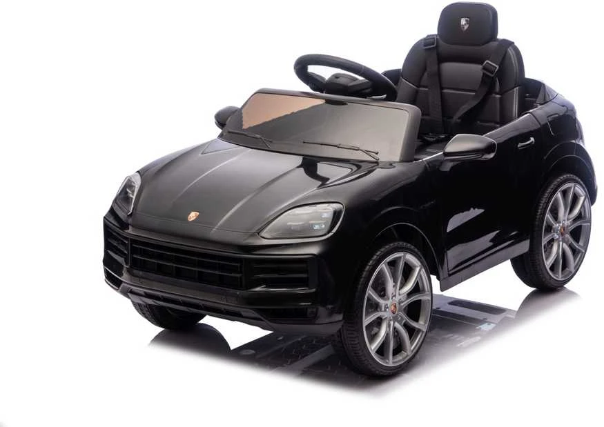 Elektromobilis Porsche Cayenne, Juodas