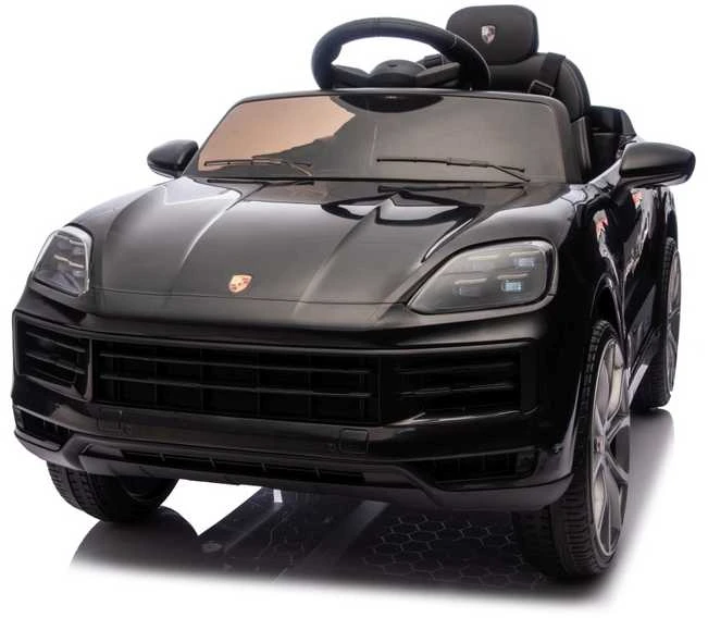 Elektromobilis Porsche Cayenne, Juodas