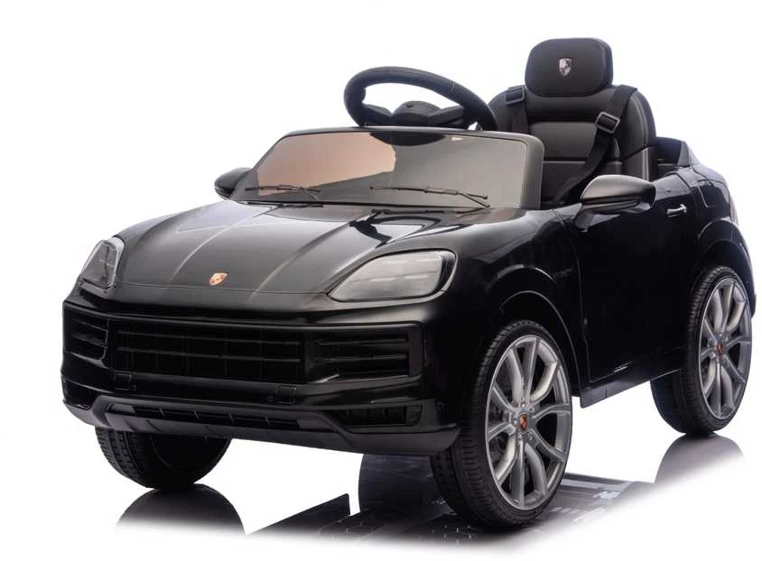 Elektromobilis Porsche Cayenne, Juodas