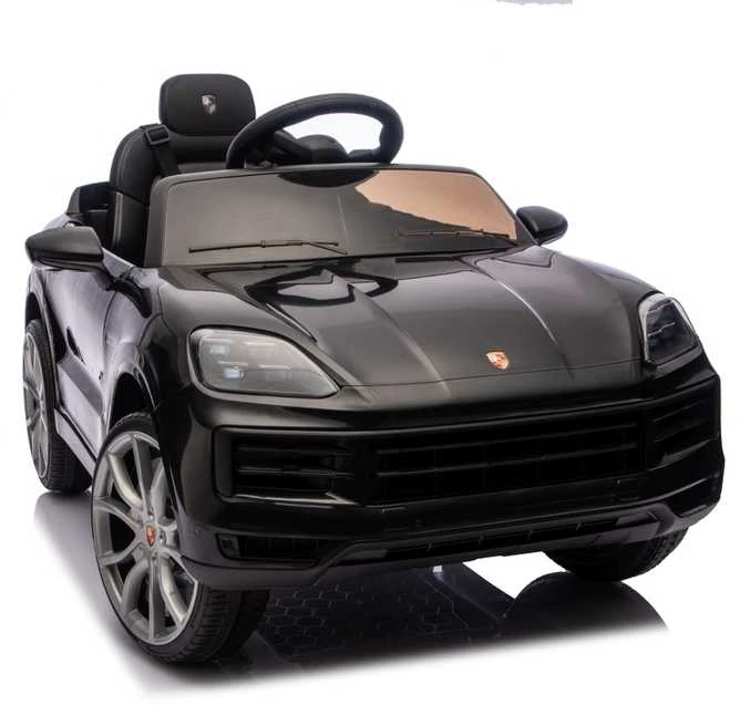 Elektromobilis Porsche Cayenne, Juodas