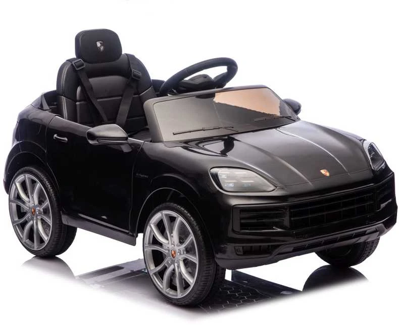 Elektromobilis Porsche Cayenne, Juodas