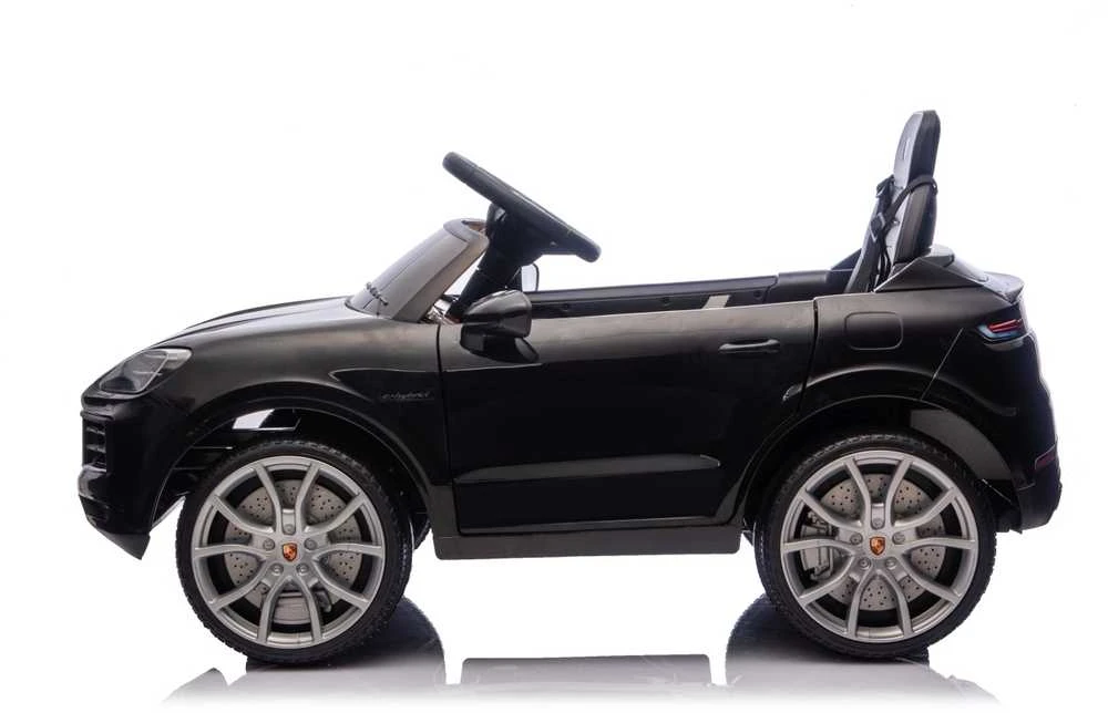 Elektromobilis Porsche Cayenne, Juodas