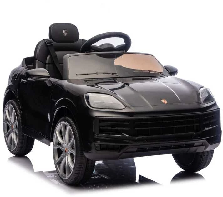 Elektromobilis Porsche Cayenne, Juodas