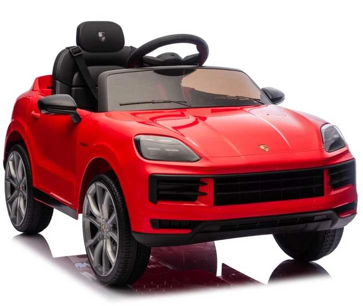 Elektromobilis Porsche Cayenne, Raudona