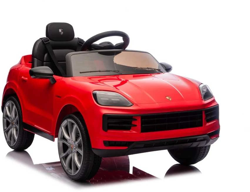 Elektromobilis Porsche Cayenne, Raudona