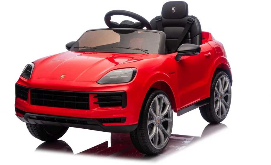 Elektromobilis Porsche Cayenne, Raudona