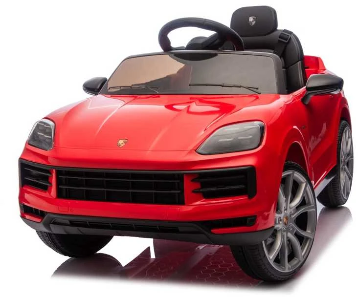 Elektromobilis Porsche Cayenne, Raudona
