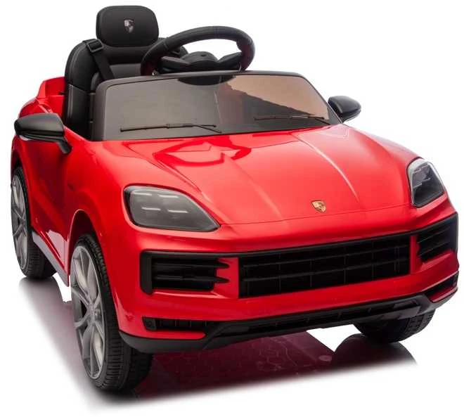 Elektromobilis Porsche Cayenne, Raudona
