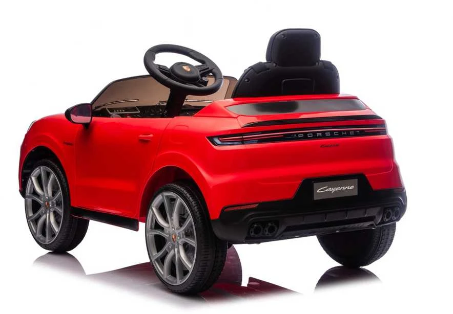 Elektromobilis Porsche Cayenne, Raudona