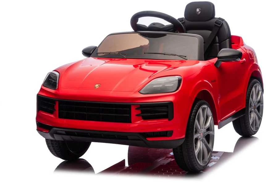 Elektromobilis Porsche Cayenne, Raudona