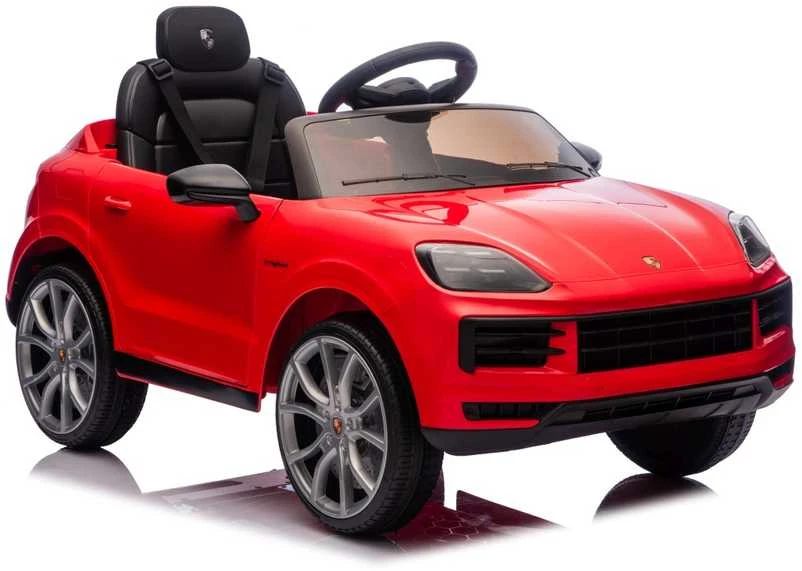 Elektromobilis Porsche Cayenne, Raudona