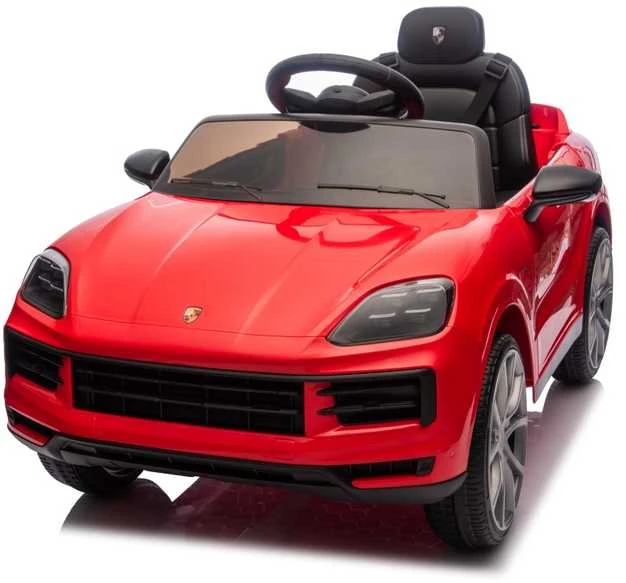 Elektromobilis Porsche Cayenne, Raudona