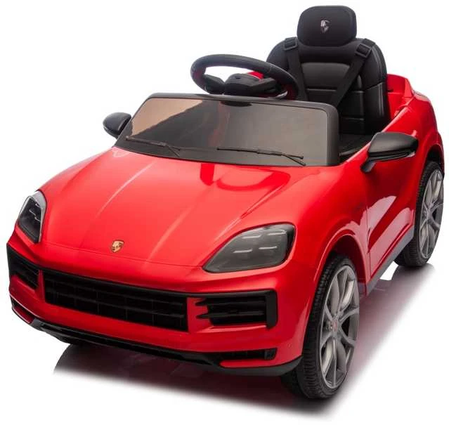Elektromobilis Porsche Cayenne, Raudona