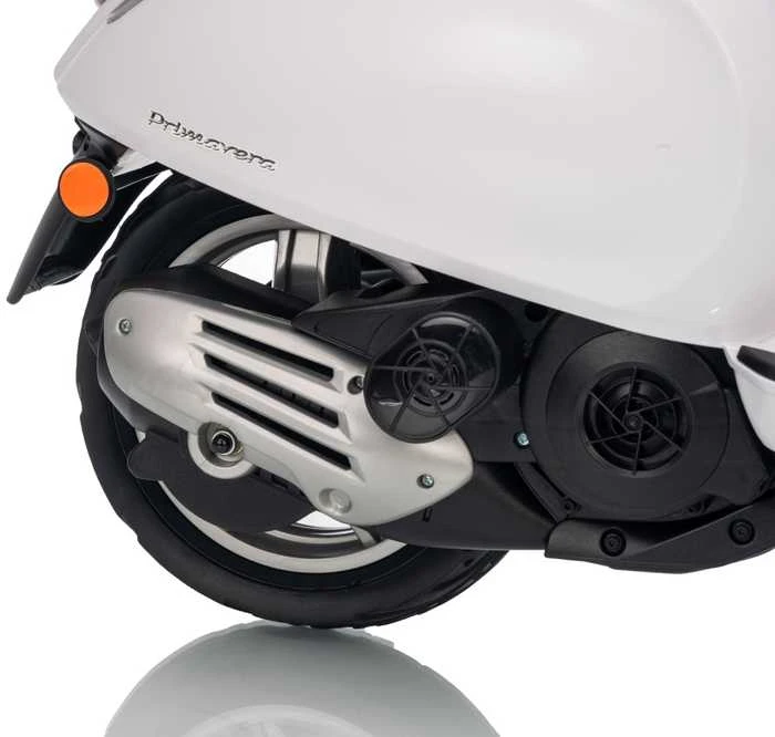 Elektrinis motoroleris Vespa ROMA, Baltas