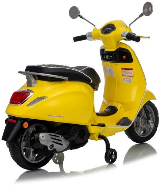 Elektrinis motoroleris Vespa ROMA, Geltona