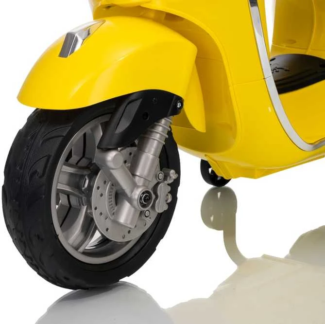 Elektrinis motoroleris Vespa ROMA, Geltona
