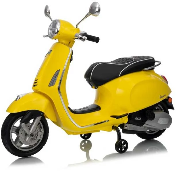 Elektrinis motoroleris Vespa ROMA, Geltona