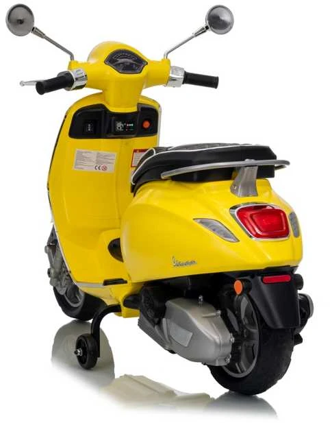 Elektrinis motoroleris Vespa ROMA, Geltona
