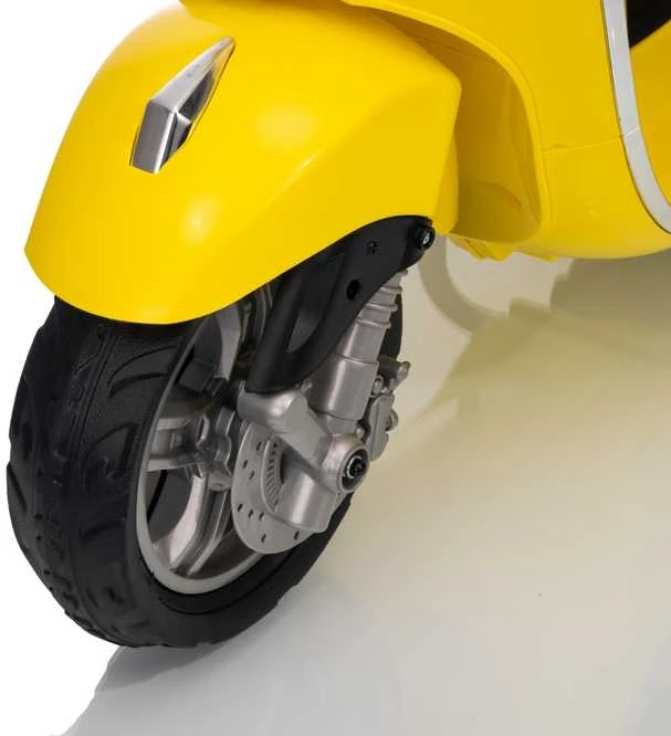 Elektrinis motoroleris Vespa ROMA, Geltona