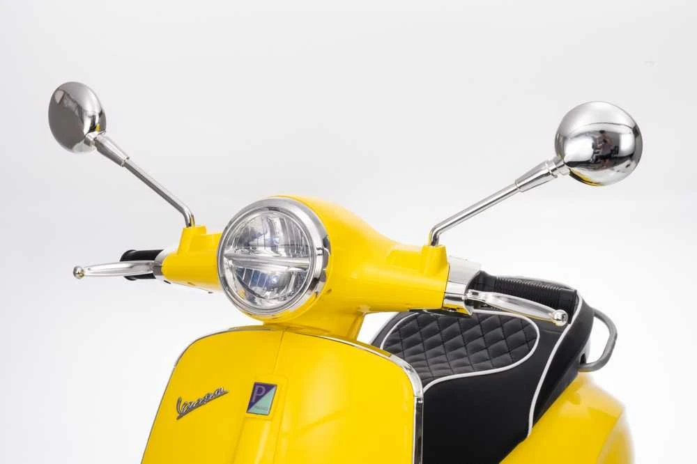 Elektrinis motoroleris Vespa ROMA, Geltona