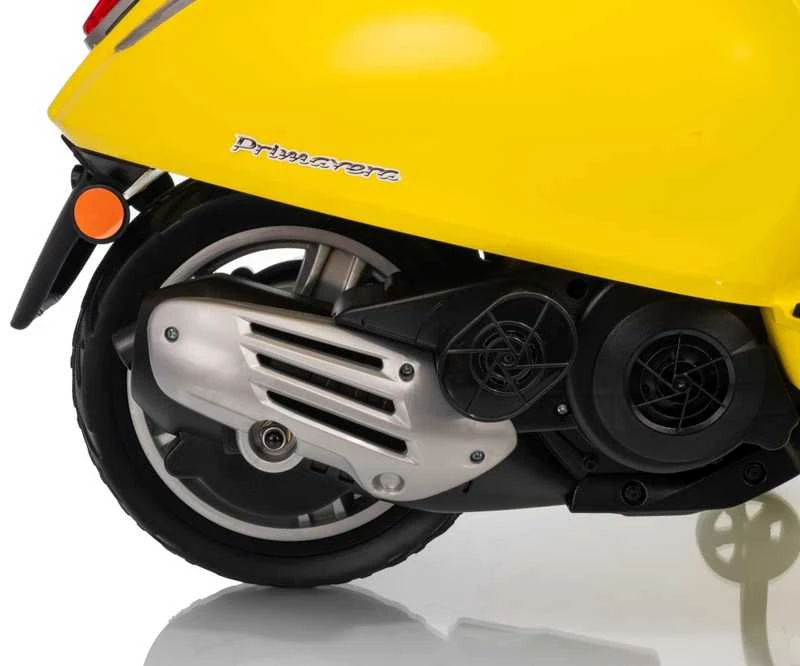 Elektrinis motoroleris Vespa ROMA, Geltona