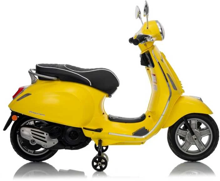 Elektrinis motoroleris Vespa ROMA, Geltona