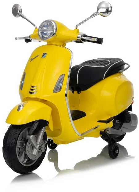Elektrinis motoroleris Vespa ROMA, Geltona