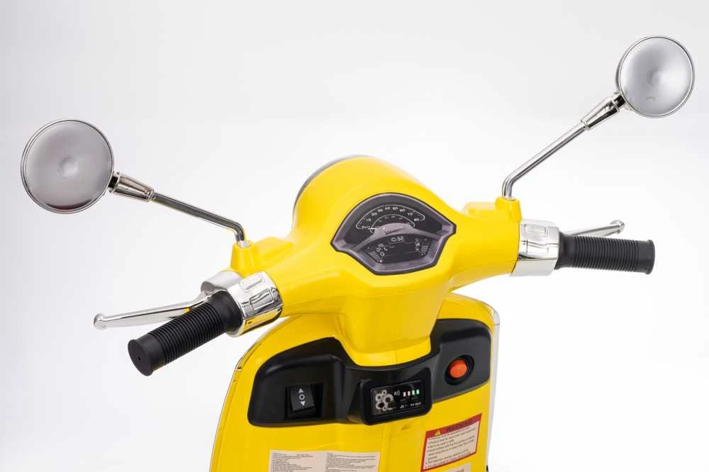 Elektrinis motoroleris Vespa ROMA, Geltona