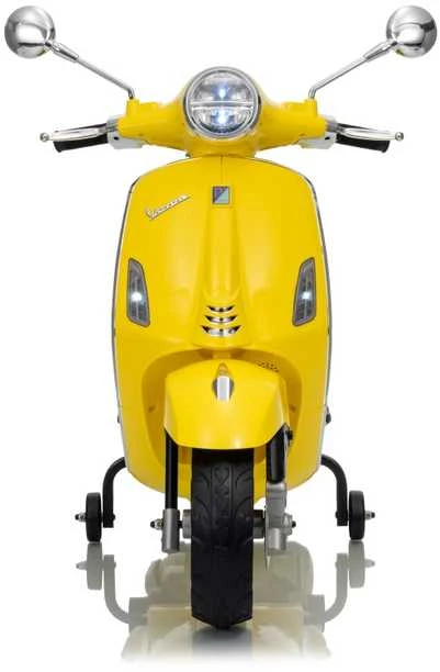 Elektrinis motoroleris Vespa ROMA, Geltona