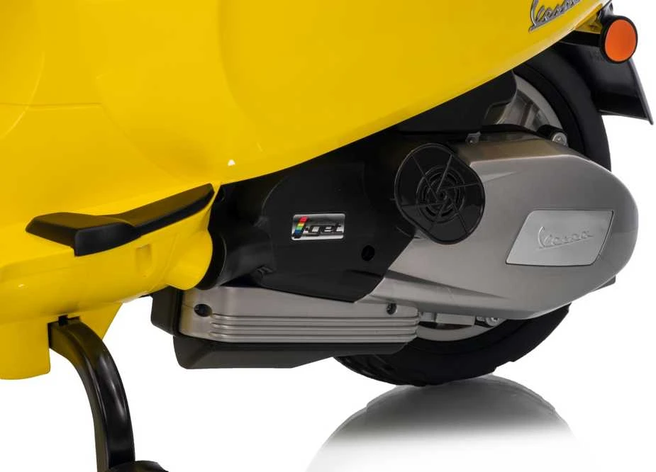 Elektrinis motoroleris Vespa ROMA, Geltona