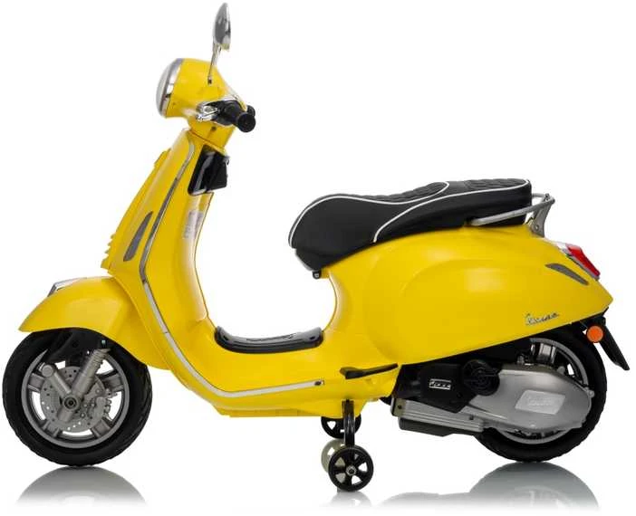 Elektrinis motoroleris Vespa ROMA, Geltona
