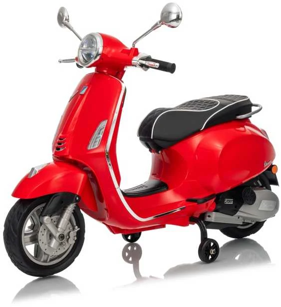 Elektrinis motoroleris Vespa ROMA, Raudona