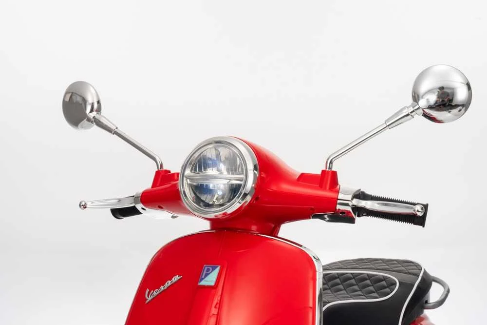 Elektrinis motoroleris Vespa ROMA, Raudona