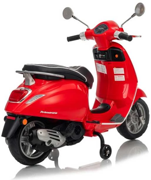 Elektrinis motoroleris Vespa ROMA, Raudona
