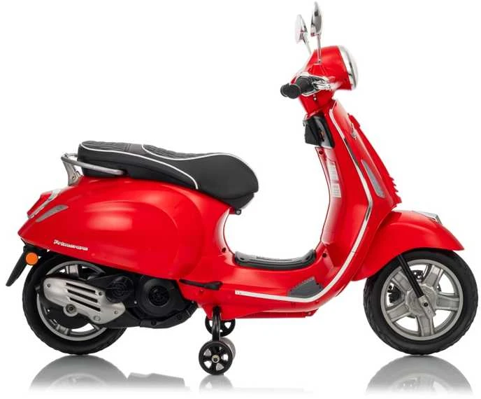 Elektrinis motoroleris Vespa ROMA, Raudona