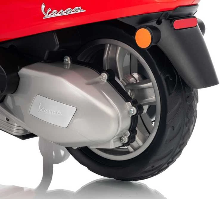 Elektrinis motoroleris Vespa ROMA, Raudona