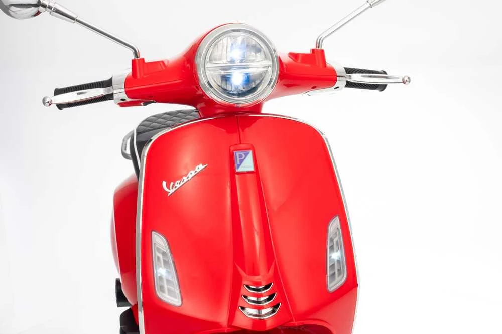 Elektrinis motoroleris Vespa ROMA, Raudona