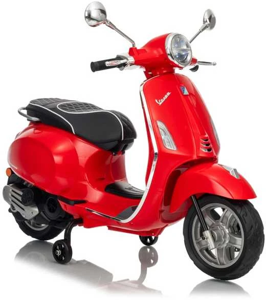 Elektrinis motoroleris Vespa ROMA, Raudona