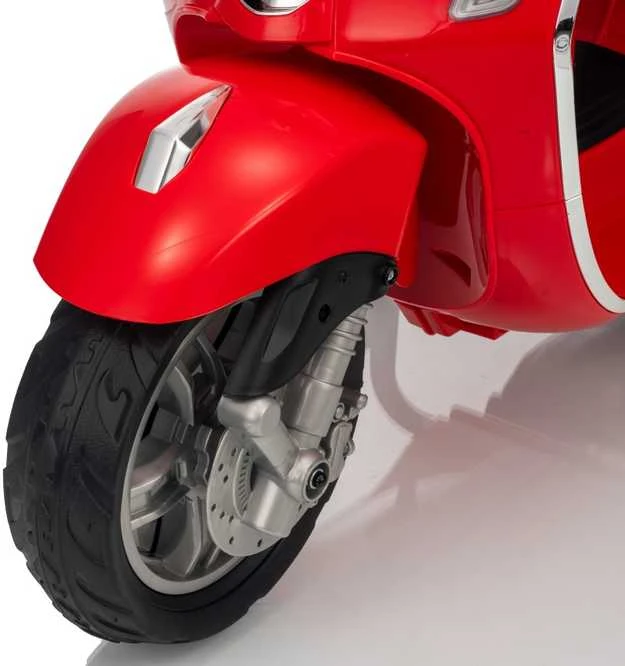 Elektrinis motoroleris Vespa ROMA, Raudona