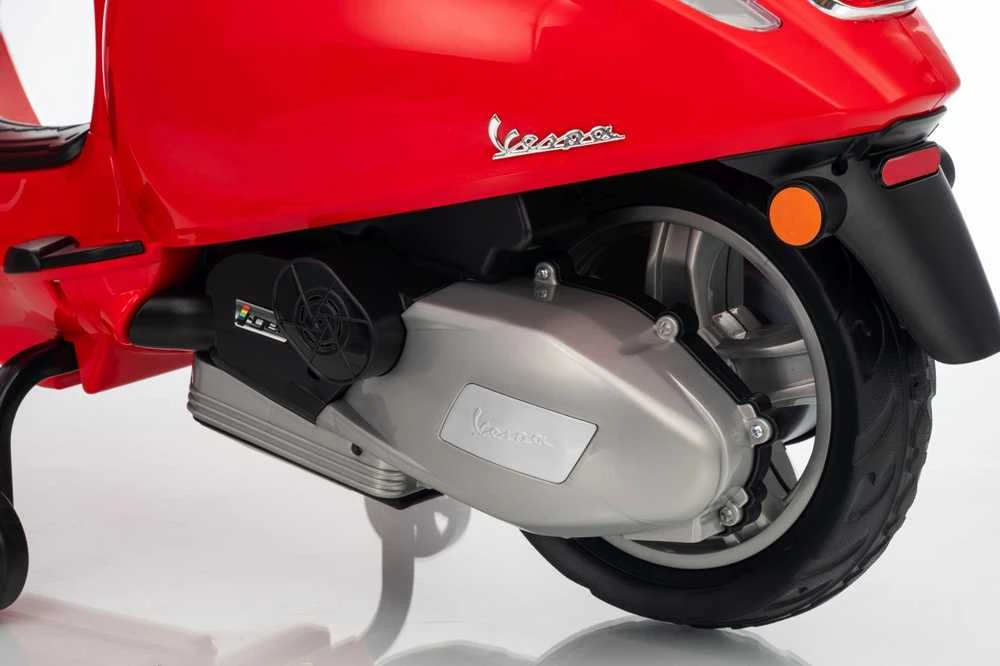 Elektrinis motoroleris Vespa ROMA, Raudona