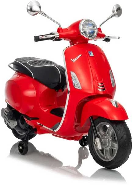 Elektrinis motoroleris Vespa ROMA, Raudona