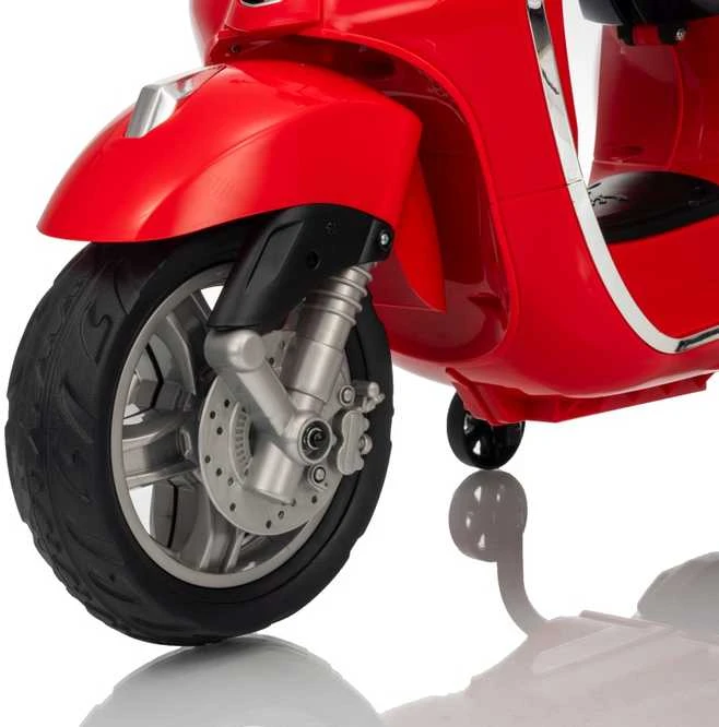 Elektrinis motoroleris Vespa ROMA, Raudona