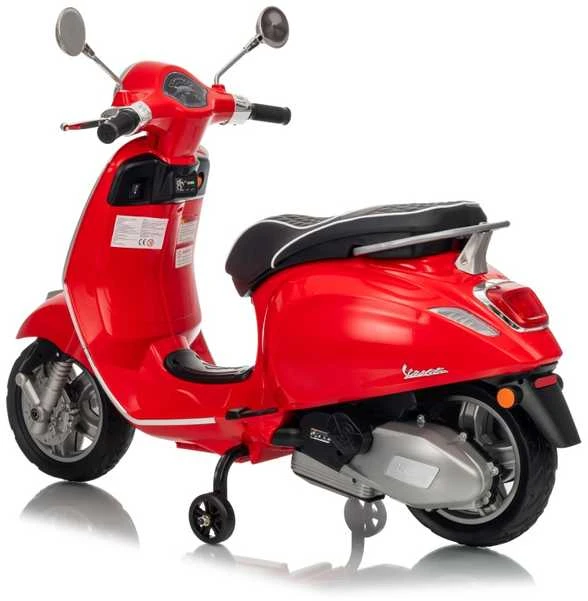 Elektrinis motoroleris Vespa ROMA, Raudona