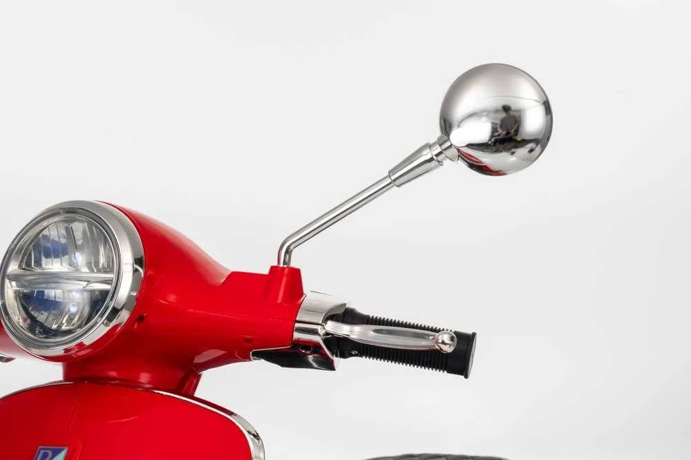 Elektrinis motoroleris Vespa ROMA, Raudona