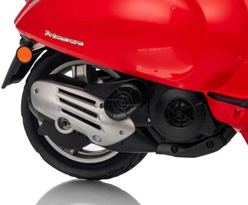 Elektrinis motoroleris Vespa ROMA, Raudona