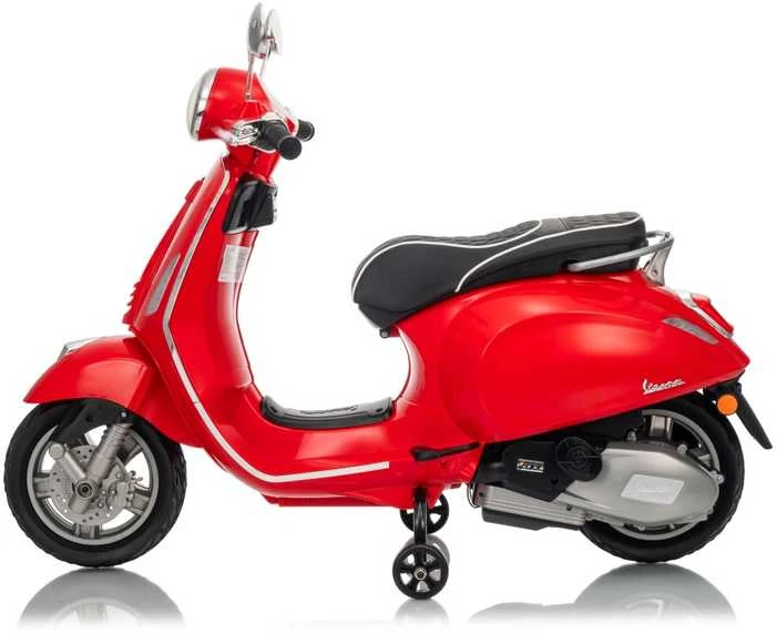 Elektrinis motoroleris Vespa ROMA, Raudona