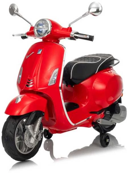 Elektrinis motoroleris Vespa ROMA, Raudona