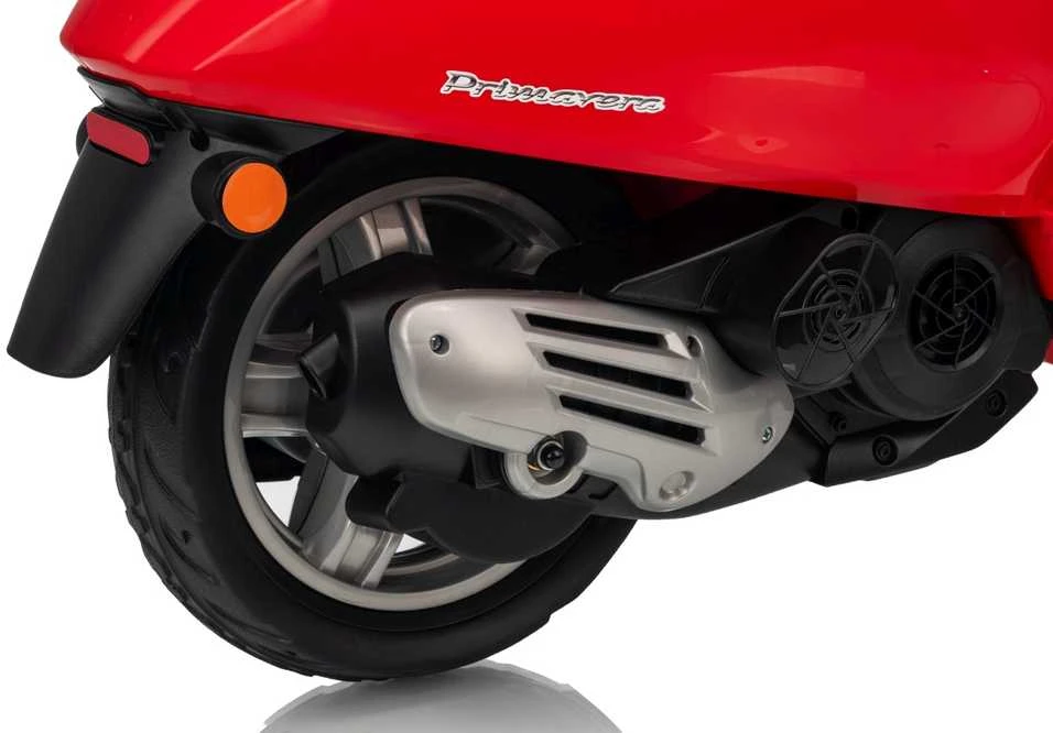 Elektrinis motoroleris Vespa ROMA, Raudona